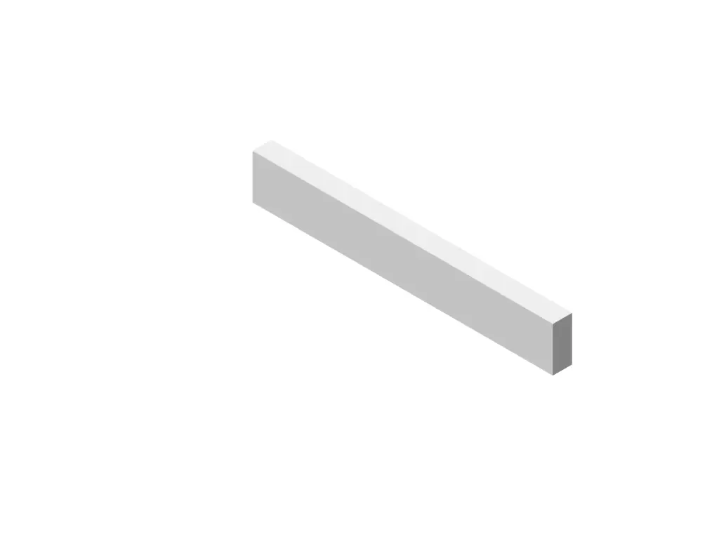 1" x 6" fluted liner