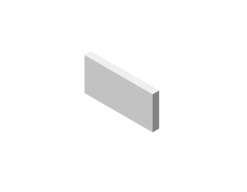 2-1/8" x 4-1/4" field tile